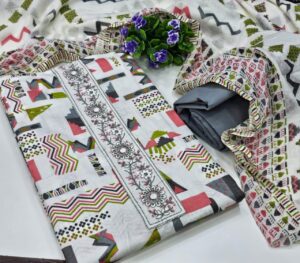 Cotton Dress Material - Image 4