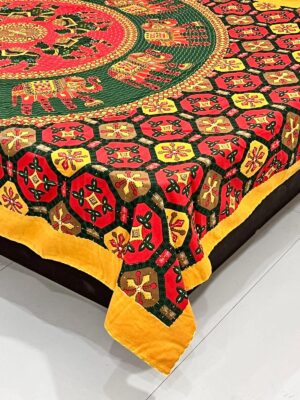 Kantha work Single Bedspread - Image 5