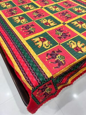 Kantha work Single Bedspread - Image 22