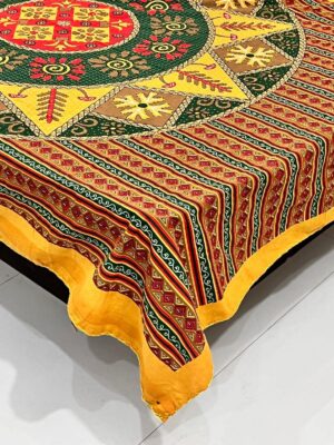 Kantha work Single Bedspread - Image 12