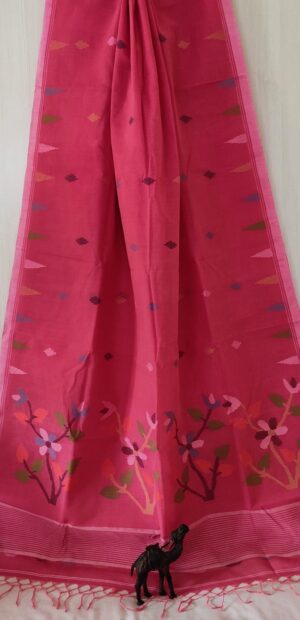 Cotton Jamdani Saree - Image 17