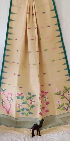 Cotton Jamdani Saree - Image 36