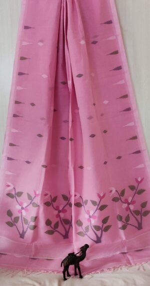 Cotton Jamdani Saree - Image 14