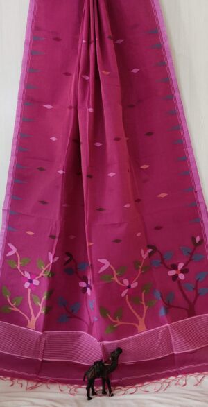 Cotton Jamdani Saree - Image 22