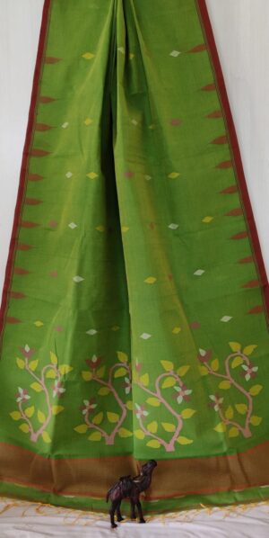 Cotton Jamdani Saree - Image 34