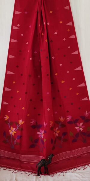 Cotton Jamdani Saree - Image 31