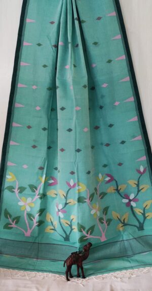 Cotton Jamdani Saree - Image 12
