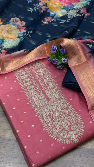 Jacquard Dress Material - Image 6