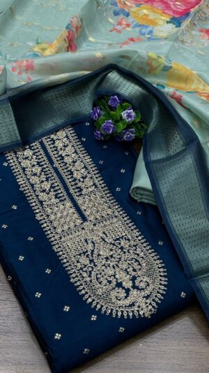 Jacquard Dress Material - Image 8