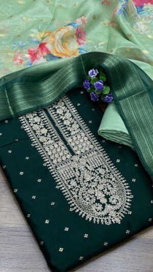 Jacquard Dress Material - Image 2
