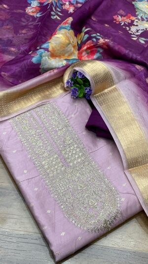 Jacquard Dress Material - Image 4