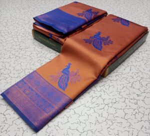Kubera Soft Silk Saree - Image 29