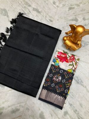 Mangalagiri Silk Cotton Saree - Image 15