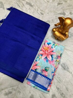 Mangalagiri Silk Cotton Saree - Image 4