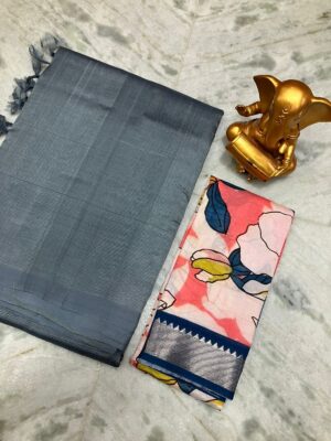 Mangalagiri Silk Cotton Saree - Image 9
