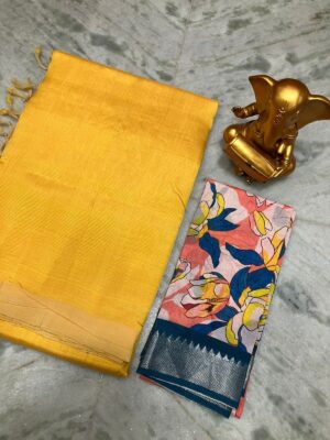 Mangalagiri Silk Cotton Saree - Image 20