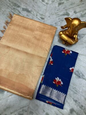 Mangalagiri Silk Cotton Saree - Image 8