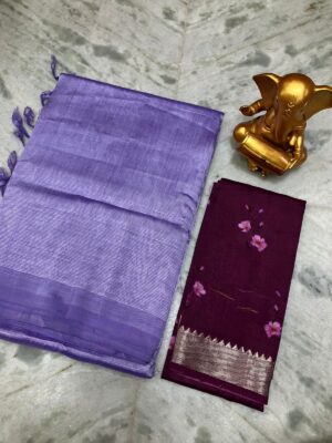 Mangalagiri Silk Cotton Saree - Image 11