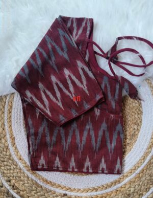 Readymade Ikkat Blouse - Image 4