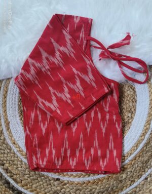 Readymade Ikkat Blouse - Image 2