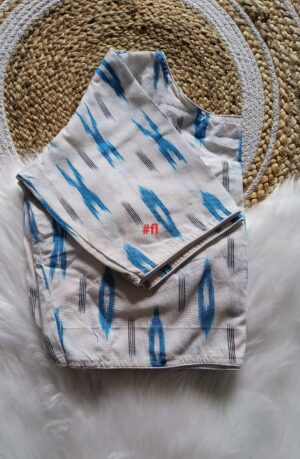 Readymade Ikkat Blouse - Image 5