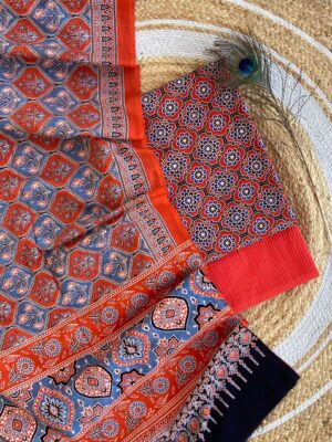 Ajrakh Dress Material - Image 9