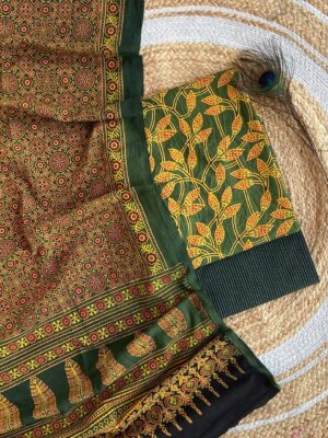 Ajrakh Dress Material - Image 3