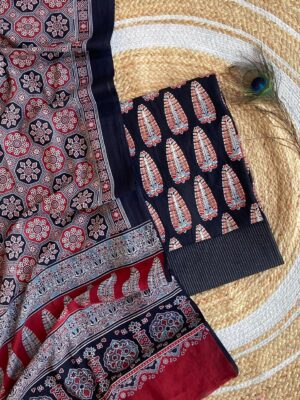Ajrakh Dress Material - Image 5