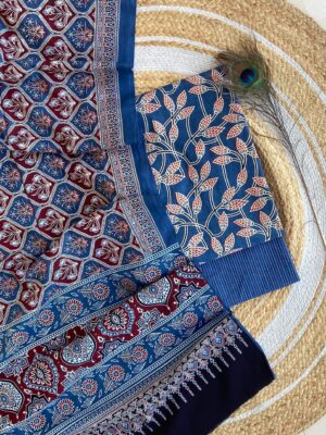 Ajrakh Dress Material - Image 2