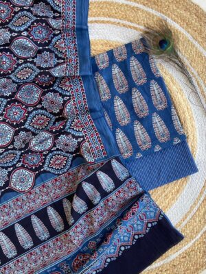Ajrakh Dress Material - Image 18