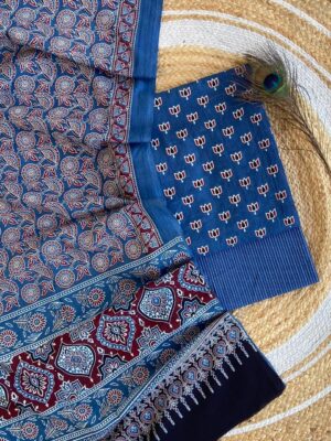 Ajrakh Dress Material - Image 12