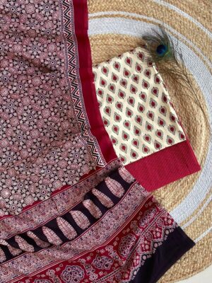 Ajrakh Dress Material - Image 11