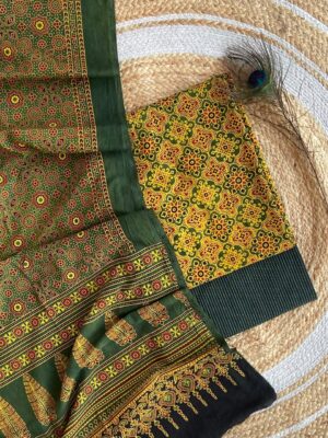 Ajrakh Dress Material - Image 13
