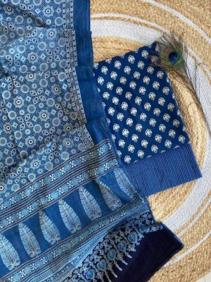 Ajrakh Dress Material - Image 8