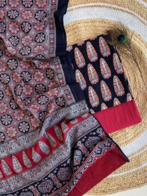 Ajrakh Dress Material - Image 6