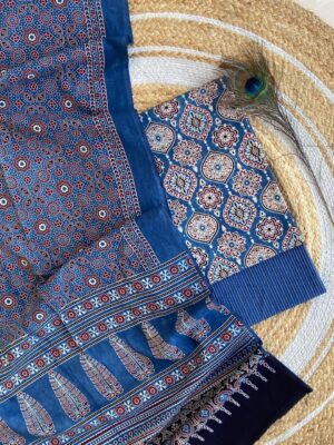 Ajrakh Dress Material - Image 16