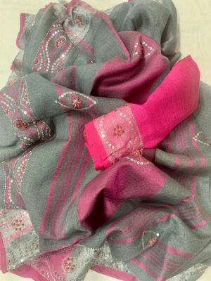 Linen Saree - Image 24