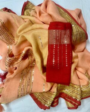 Linen Saree - Image 3