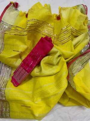 Linen Saree - Image 14