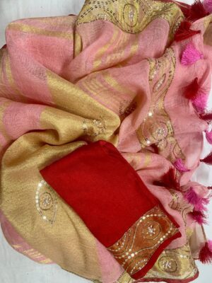 Linen Saree - Image 23