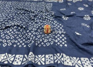 Indigo Saree