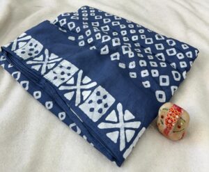 Indigo Saree - Image 4