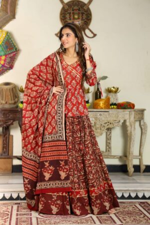 Pure Cotton Lehenga Set - Image 8