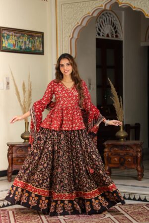 Pure Cotton Lehenga Set
