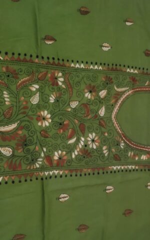 Kantha Stitch Dress Material - Image 3