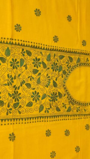 Kantha Stitch Dress Material - Image 6