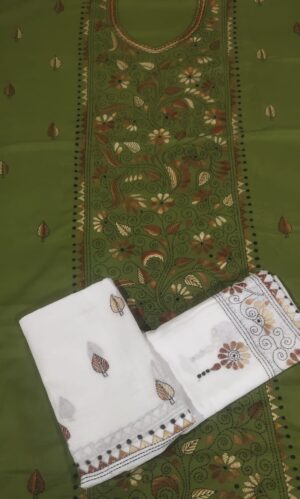 Kantha Stitch Dress Material - Image 20