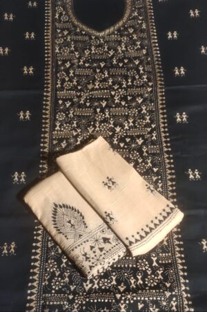Kantha Stitch Dress Material - Image 23