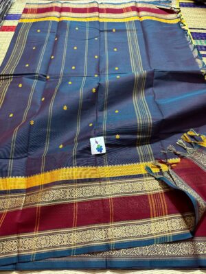 Kancheepuram Cotton Saree - Image 11