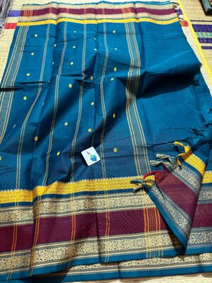 Kancheepuram Cotton Saree - Image 24